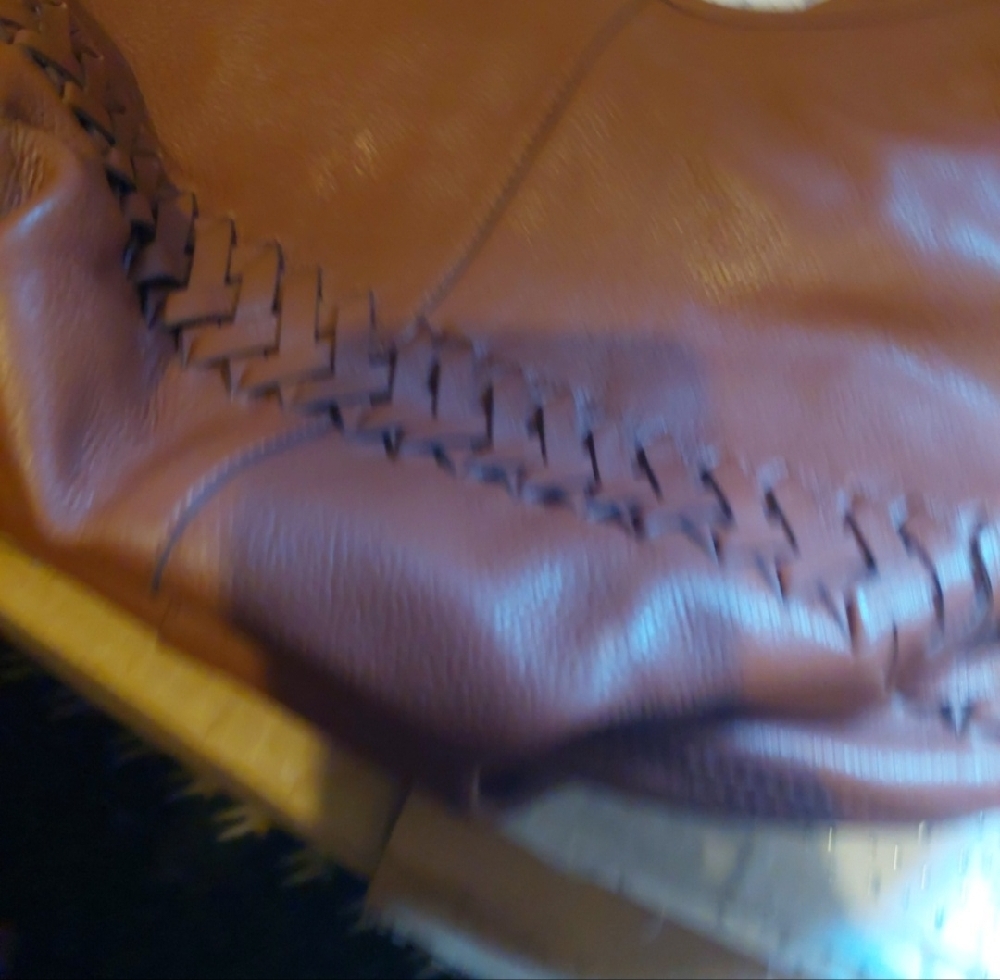 Lodis Julie Leather Hobo Bag - Chesnut - Picture 2 of 4